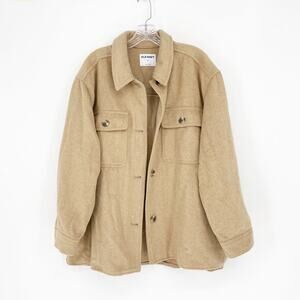 Old Navy Brown Button-Up Jacket Size XL